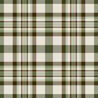 Textile plaid vector of tartan seamless background with a fabric check pattern texture.