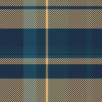 Seamless vector pattern of check tartan fabric with a plaid background textile texture.
