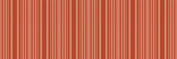 Deco texture background seamless, straight textile pattern vector. Textile stripe vertical lines fabric in red and orange colors. vector