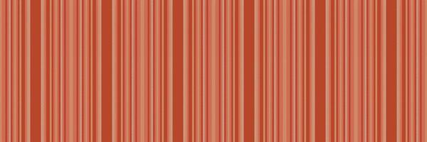 Deco texture background seamless, straight textile pattern vector. Textile stripe vertical lines fabric in red and orange colors. vector