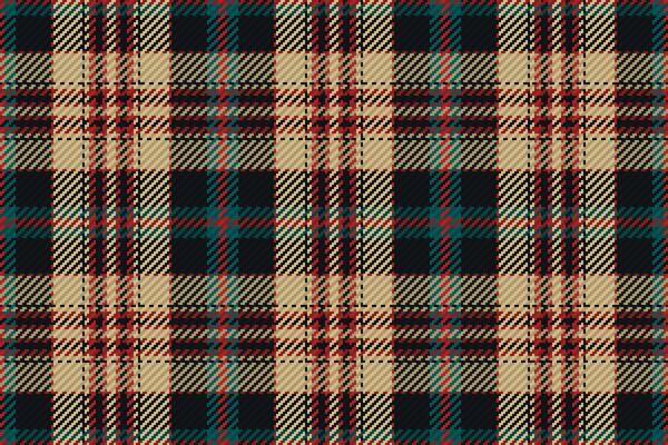 Seamless pattern of scottish tartan plaid. Repeatable background with check fabric texture. Vector backdrop striped textile print.