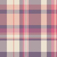 Tartan vector textile of plaid fabric pattern with a background check seamless texture.