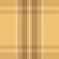 Seamless check texture of plaid textile pattern with a vector background tartan fabric.