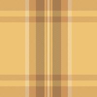 Seamless check texture of plaid textile pattern with a vector background tartan fabric.