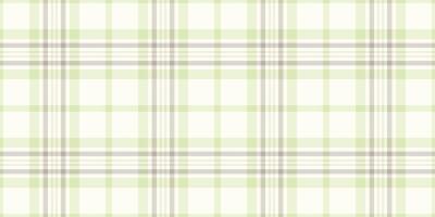 Stitched background pattern tartan, give vector textile texture. Cover seamless check plaid fabric in light and snow colors.