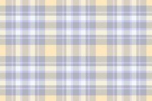 Net plaid tartan vector, 1950s background check texture. Warmth pattern textile seamless fabric in light and grey colors. vector