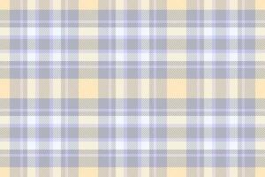 Net plaid tartan vector, 1950s background check texture. Warmth pattern textile seamless fabric in light and grey colors. vector