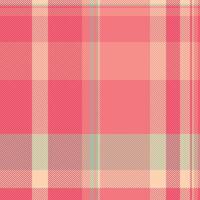 Texture fabric background of check tartan pattern with a seamless vector plaid textile.