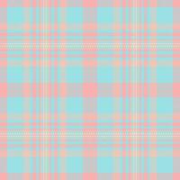 Check plaid background of fabric tartan texture with a textile vector pattern seamless.