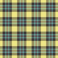 Background textile pattern of seamless check tartan with a texture plaid fabric vector. vector