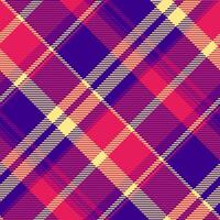 Texture check tartan of seamless fabric vector with a background pattern plaid textile.