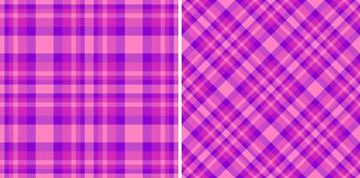 Seamless vector pattern of fabric tartan textile with a check texture plaid background.