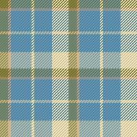 Seamless pattern of scottish tartan plaid. Repeatable background with check fabric texture. Vector backdrop striped textile print.