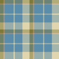 Seamless pattern of scottish tartan plaid. Repeatable background with check fabric texture. Vector backdrop striped textile print.