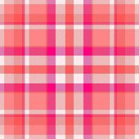 Vector background textile of pattern fabric texture with a plaid check seamless tartan.
