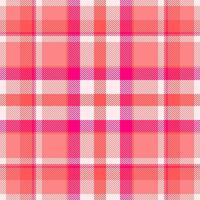 Vector background textile of pattern fabric texture with a plaid check seamless tartan.