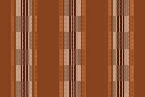 Idea background stripe lines, image texture textile fabric. Endless seamless vector vertical pattern in orange and light colors.