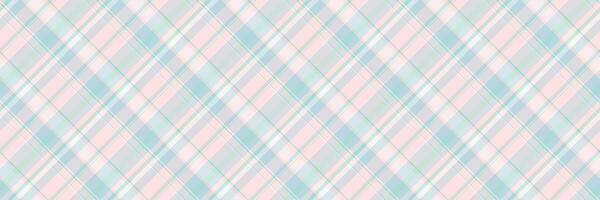 Gift card tartan textile check, simplicity vector fabric seamless. Sewing plaid background texture pattern in light and gainsboro colors.