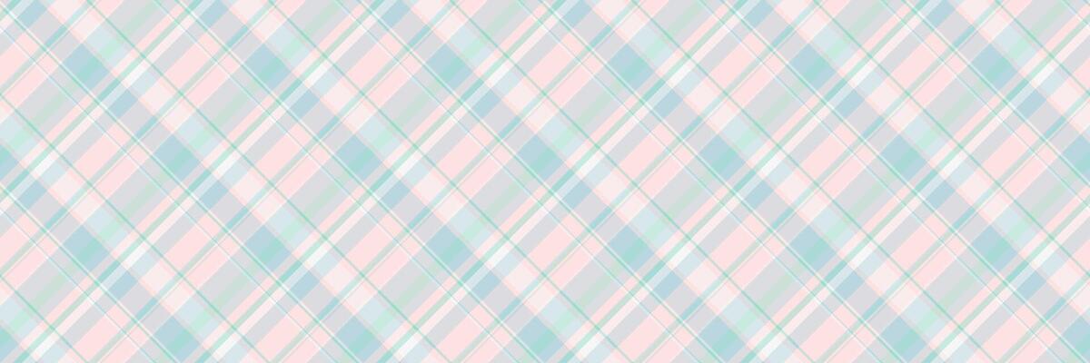 Gift card tartan textile check, simplicity vector fabric seamless. Sewing plaid background texture pattern in light and gainsboro colors.
