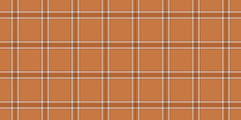 Father check textile plaid, customized seamless texture pattern. Popular tartan background fabric vector in orange and pastel colors.