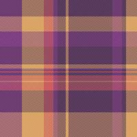 Vector fabric texture of pattern plaid background with a textile seamless tartan check.