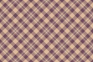Textile plaid pattern of seamless background check with a vector texture tartan fabric.