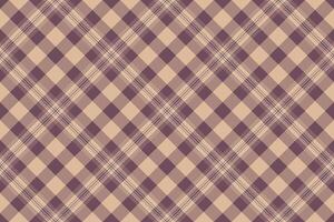 Textile plaid pattern of seamless background check with a vector texture tartan fabric.