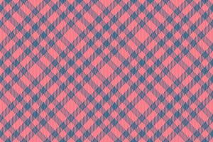 Texture check plaid of seamless fabric textile with a background vector tartan pattern.