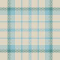 Plaid check pattern. Seamless fabric texture. Tartan textile print. vector