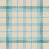 Plaid check pattern. Seamless fabric texture. Tartan textile print. vector