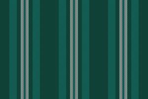 Installing pattern seamless vertical, bedding textile texture fabric. Screen stripe lines vector background in dark and teal colors.