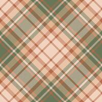 Plaid pattern vector. Check fabric texture. Seamless textile design for clothes, paper print. vector