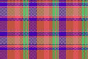 Check fabric texture of seamless pattern tartan with a background textile vector plaid.