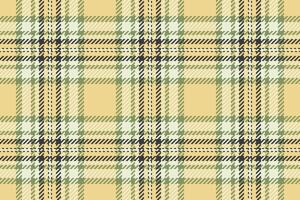 Check pattern tartan of textile seamless plaid with a vector texture fabric background.