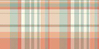 Ceremony check vector tartan, traditional textile pattern background. Refresh seamless fabric plaid texture in pastel and old lace colors.