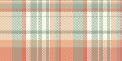 Ceremony check vector tartan, traditional textile pattern background. Refresh seamless fabric plaid texture in pastel and old lace colors.