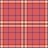 Textile texture background of fabric seamless vector with a tartan pattern plaid check.