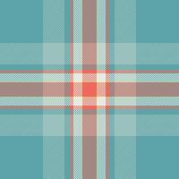 Plaid seamless fabric of background pattern vector with a check texture tartan textile.