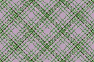 Plaid textile texture of seamless pattern tartan with a vector background fabric check.