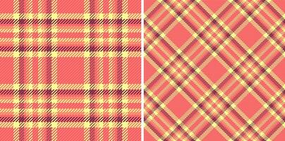 Texture fabric tartan of pattern seamless vector with a check textile background plaid.