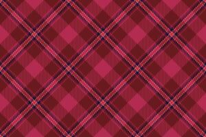 Tartan seamless vector of background plaid texture with a textile check pattern fabric.