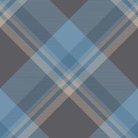 Plaid pattern vector. Check fabric texture. Seamless textile design for clothes, paper print. vector