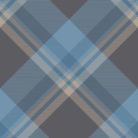 Plaid pattern vector. Check fabric texture. Seamless textile design for clothes, paper print. vector