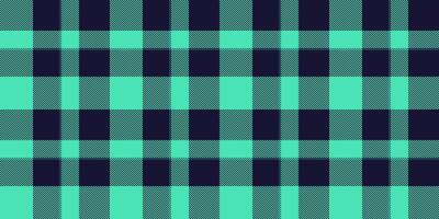 Skirt plaid vector texture, handkerchief background pattern check. Hispanic seamless textile fabric tartan in dark and teal colors.