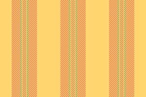 No people vector seamless texture, decorating textile stripe lines. Hanukkah vertical pattern background fabric in amber and coral colors.