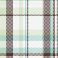 Windowpane textile check texture, invitation plaid vector background. Graphic fabric seamless tartan pattern in white and light colors.