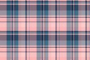 Texture tartan plaid of background fabric vector with a check seamless textile pattern.
