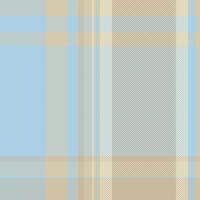 Background check tartan of plaid seamless fabric with a vector texture textile pattern.