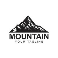 Mountain icon Logo Template Vector illustration design. logo suitable for travel, adventure, wilderness, and brand company