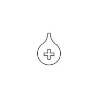 Outline pictograms for medical clinic. Editable Strokes. Simple Set of Organs Related Vector Icons for Your Design.Set of Medical and Healthcare web icons in line style. Vector illustration.